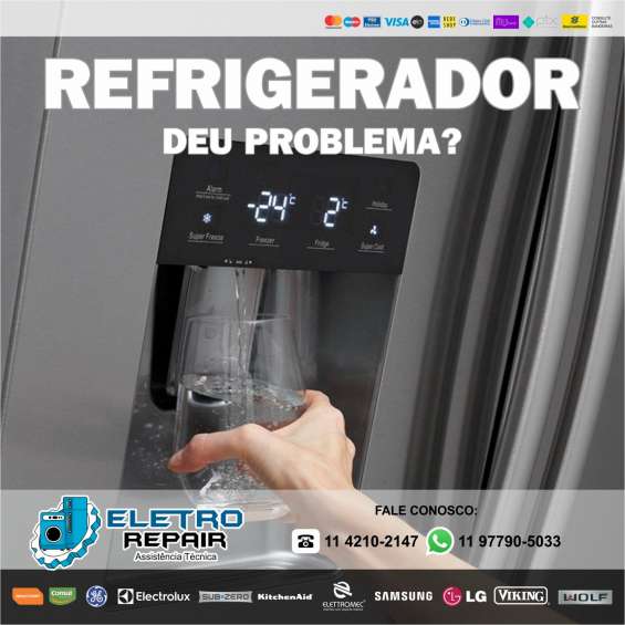 Refrigerador brastemp manutenção em são paulo